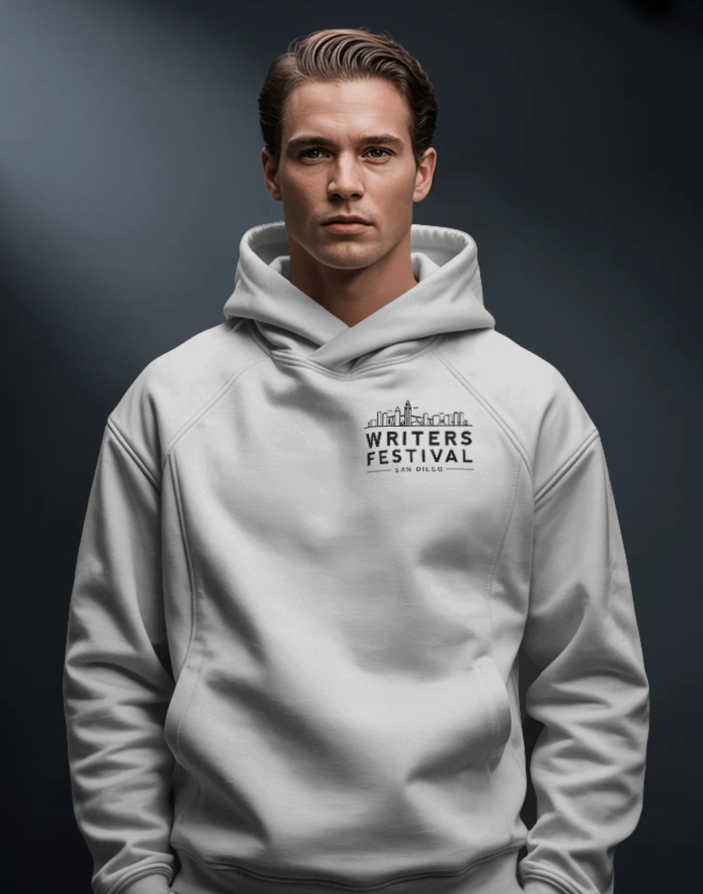 San Diego Writers Festival – Minimalist Pocket Logo Sweatshirt