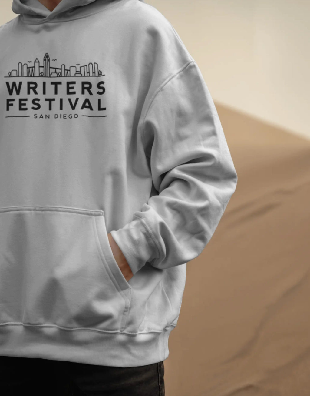 San Diego Writers Festival – Bold Front Logo Sweatshirt